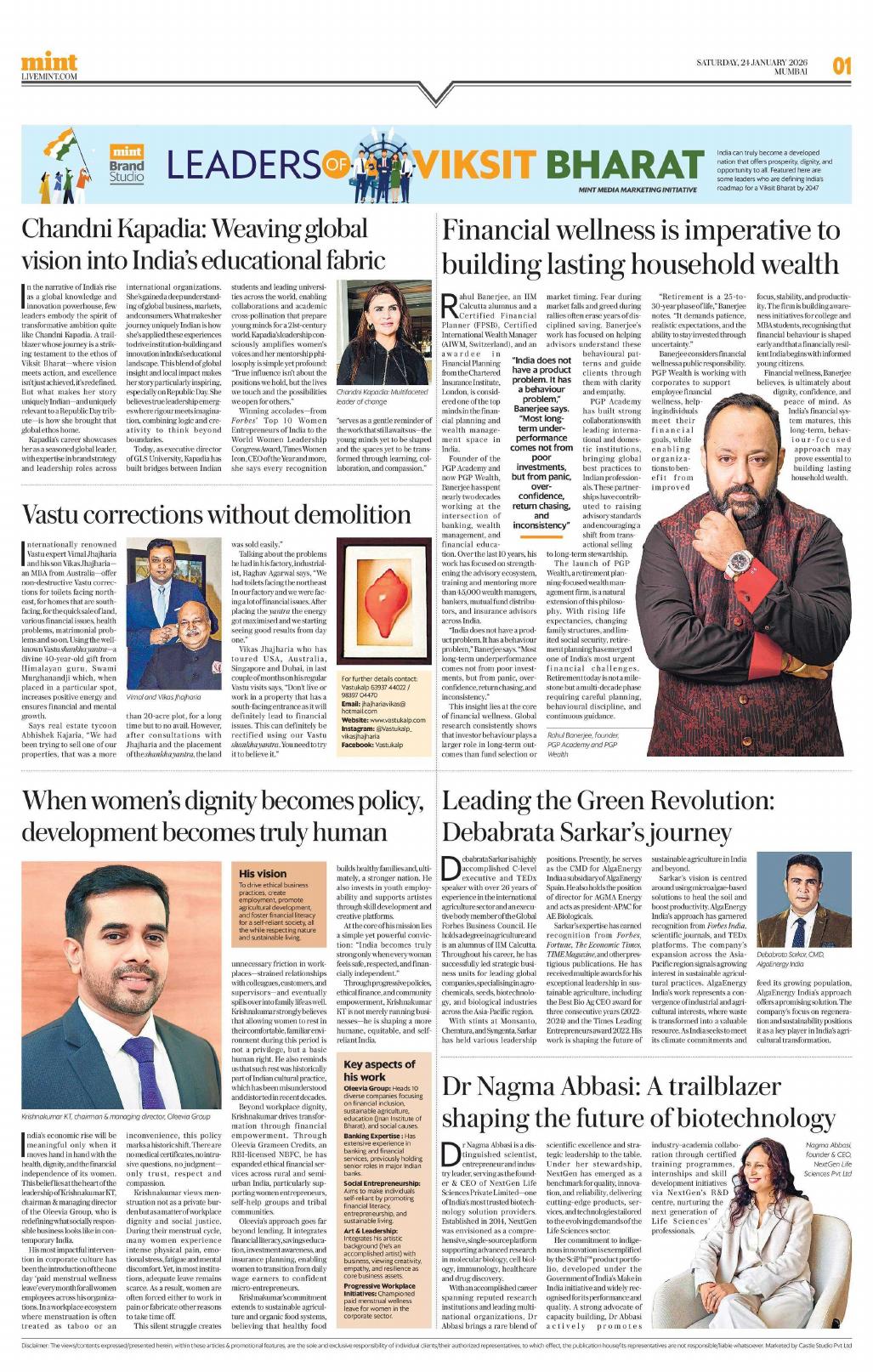 Mint financial wellness feature